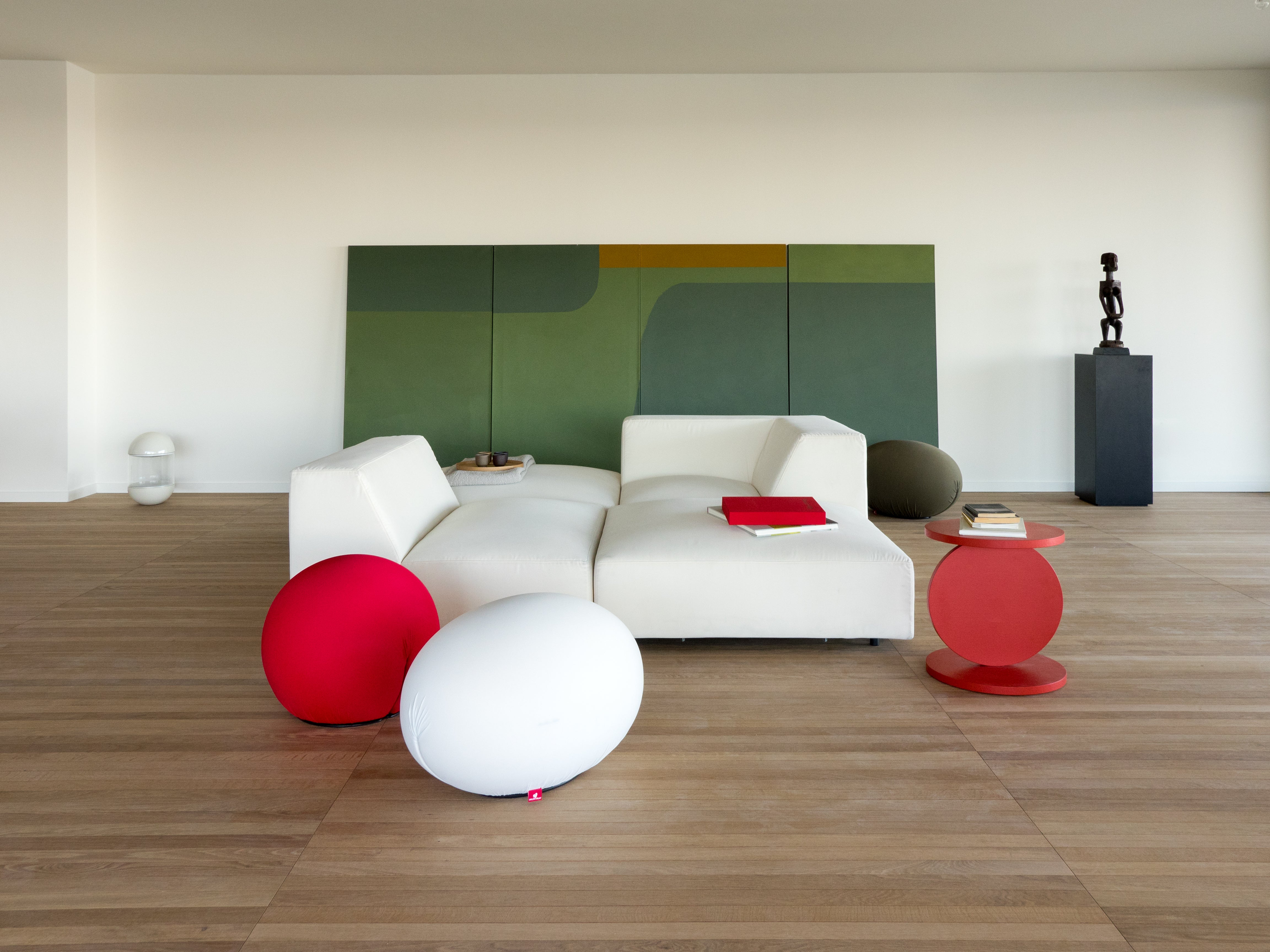 Modulares Baleri Italia-Sofa mit passendem Stoff von Claesson Koivisto Rune im Angebot
