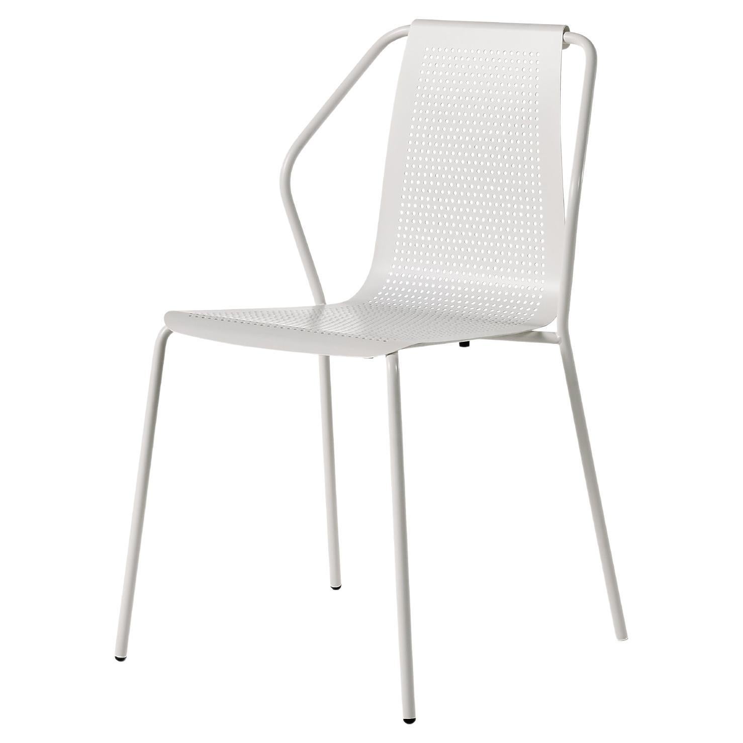 Silla de exterior Baleri Italia Donna de acero por Studio Irvine