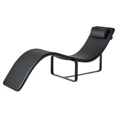 Poltrona/Chaise Longue Fabrice Italia in pelle o tessuto di Jeff Miller