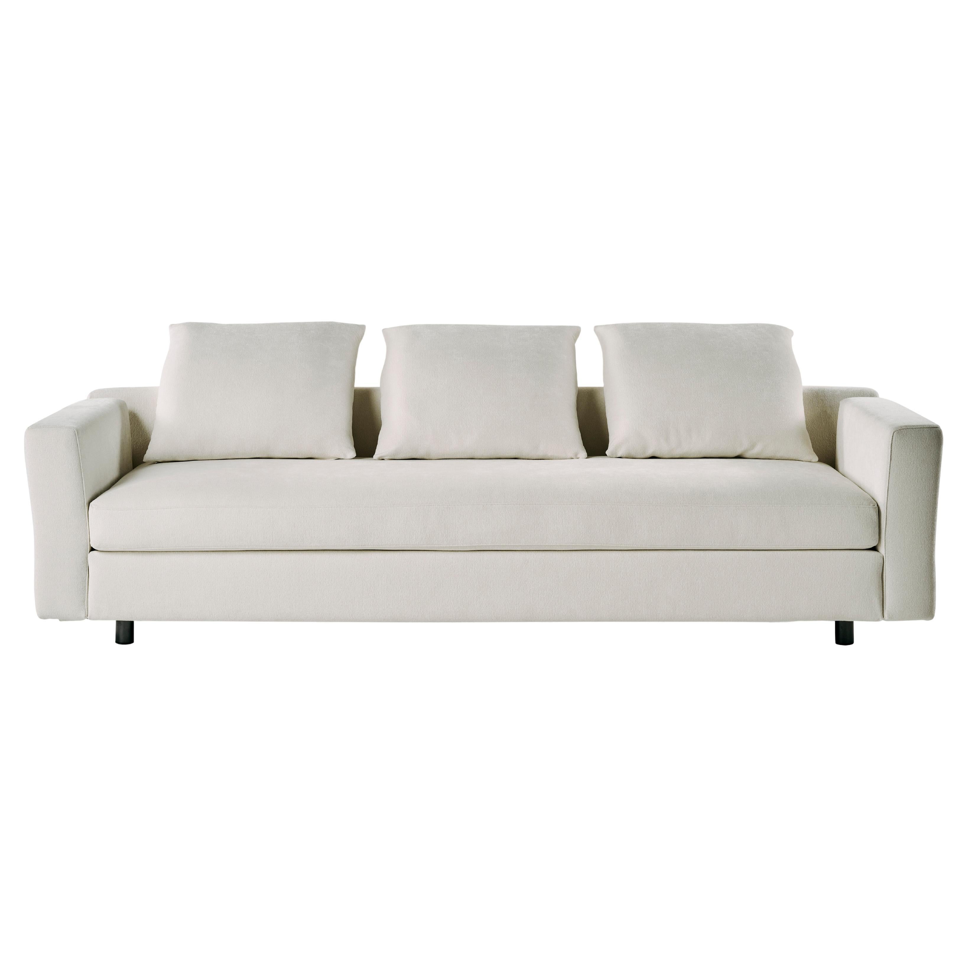 Baleri Italia Bill Sofa aus Leder und Stoff von Hannes Wettstein