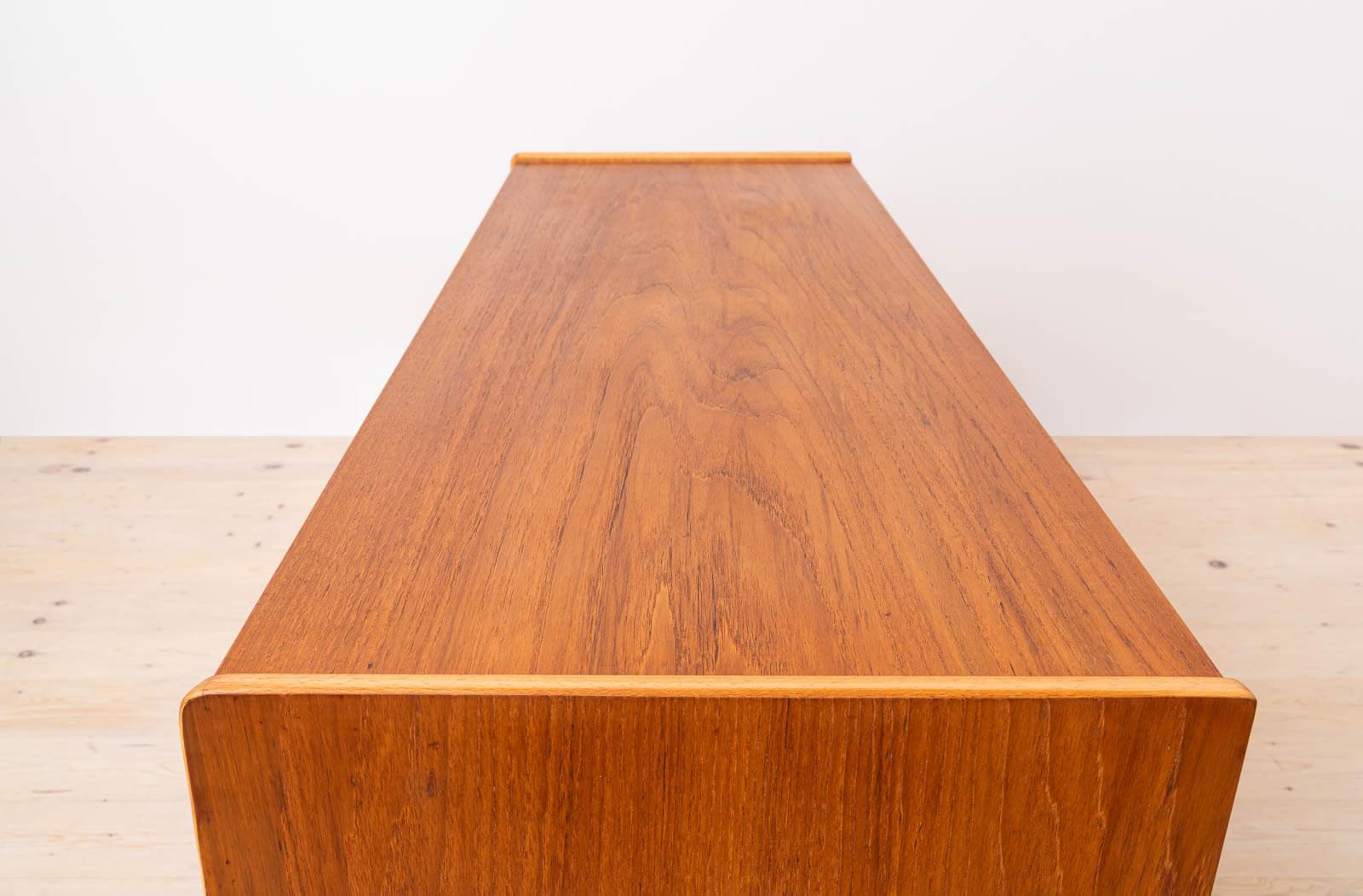Vintage Teakwood Sideboard by Nils Jonsson for Hugo Troeds, Scandinavian Modern For Sale 1
