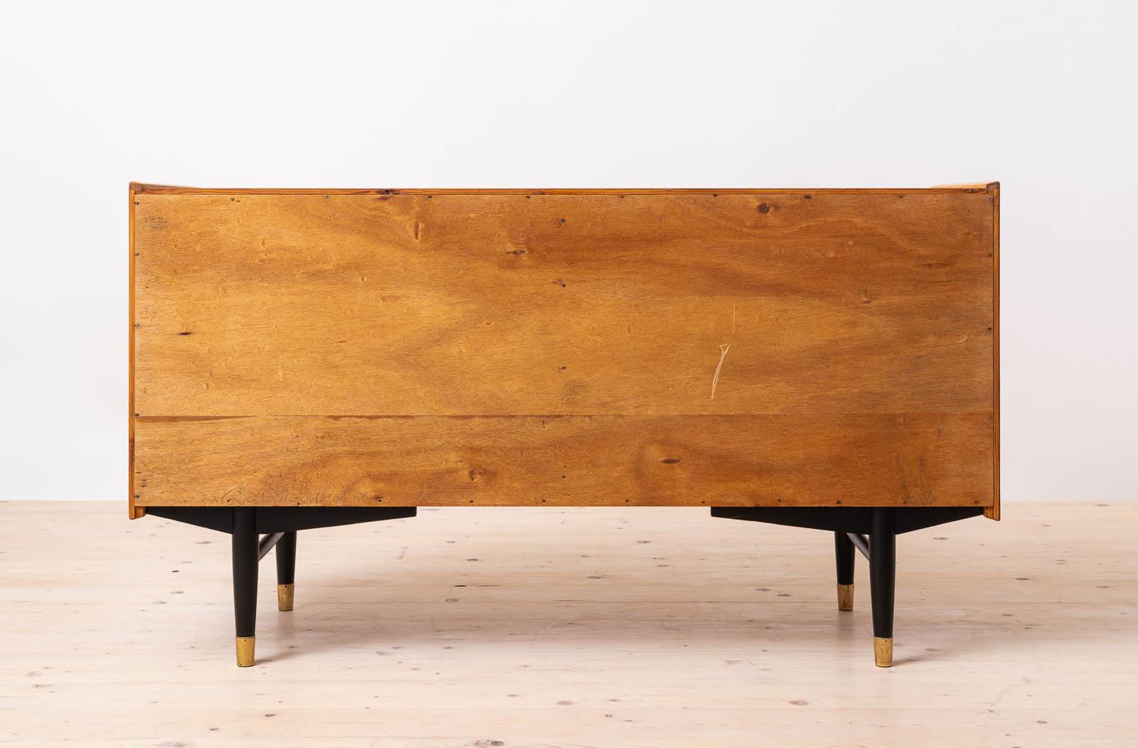 Vintage Teakwood Sideboard by Nils Jonsson for Hugo Troeds, Scandinavian Modern For Sale 3