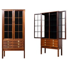 Vintage Display Cabinets from Bruksbo, Norway, 1960s, Set of 2