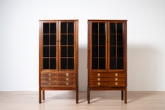 Vintage Display Cabinets from Bruksbo, Norway, 1960s, Set of 2