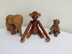 Kay Bojesen Vintage Monkey, Elephant and Bear Danish