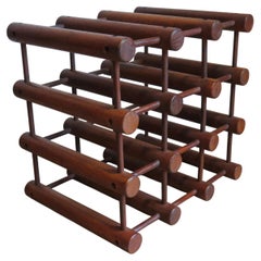 Danish Wine Rack Bottle Holder By Richard Nissen for Nissen Langaa 1960s