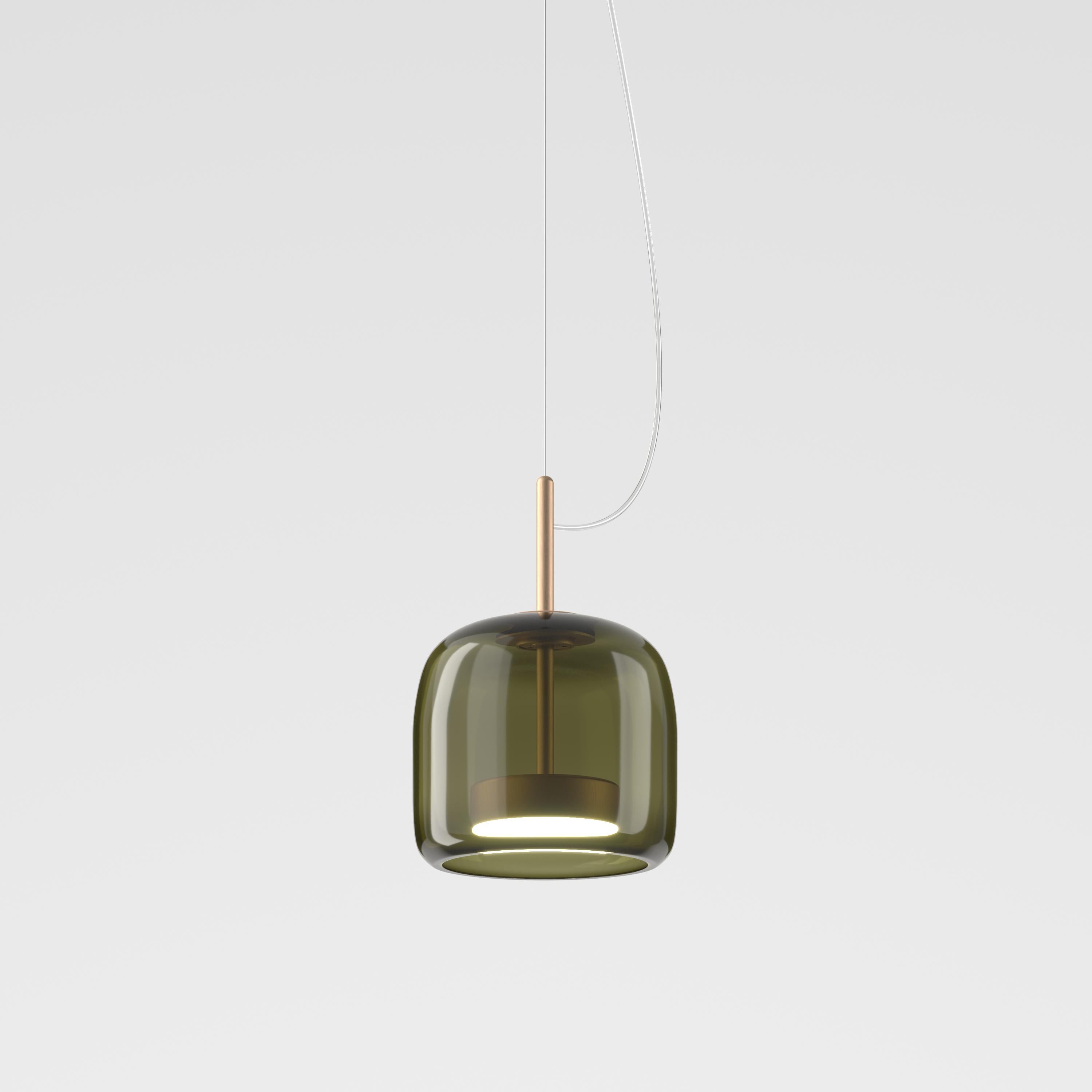 For Sale: Green (Old Green) Vistosi Led  Suspension Light