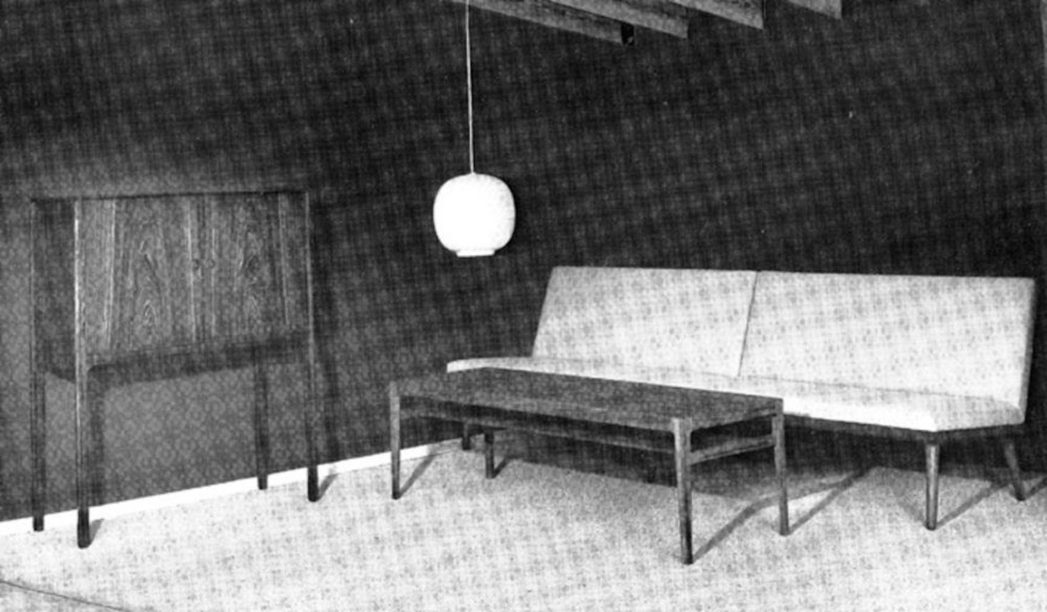 Danish Modern Teakwood Coffee Table by Ejner Larsen & Aksel Bender Madsen, 1955 9