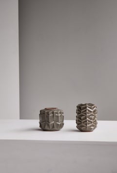 Set di vasi in gres di Melike Ababyianik, Royal Copenhagen, Danimarca, anni ’60