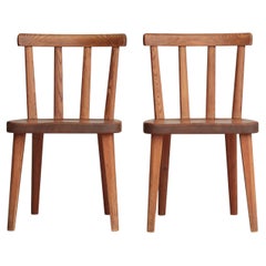 Axel Einar Hjort, Pair of "Utö" Chairs, Sweden, 1930s Scandinavian Modern