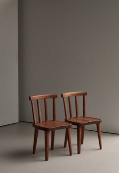 Axel Einar Hjort, Pair of "Utö" Chairs, Sweden, 1930s Scandinavian Modern