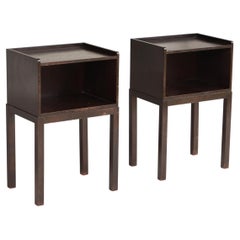 Pair of Typenko Bedside Tables in Birch by Axel Einar Hjorth, Sweden, 1933