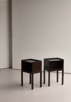 Pair of Typenko Bedside Tables in Birch by Axel Einar Hjorth, Sweden, 1933
