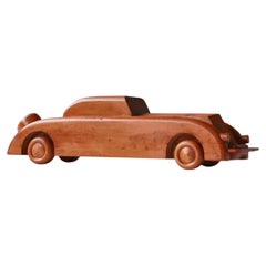 Kay Bojesen “Strømlinjebilen” Wooden Toy Car designed by Ole Wanscher, 1939