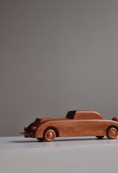 Kay Bojesen “Strømlinjebilen” Wooden Toy Car designed by Ole Wanscher, 1939