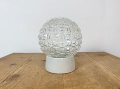 Vintage White Porcelain Ceiling Light, 1970s