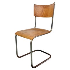 Silla de taller vintage, años 60