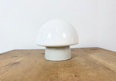Vintage White Porcelain Ceiling Light, 1970s