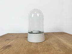Vintage White Porcelain Ceiling Light, 1970s