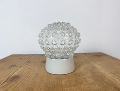 Vintage White Porcelain Ceiling Light, 1970s