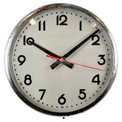 Reloj de pared vintage de PAL, de los años 50