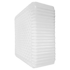 Vintage Wall Or Ceiling Light with Milk Glass, 1970s