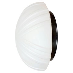 Vintage Wall Or Ceiling Light with Milk Glass, 1970s