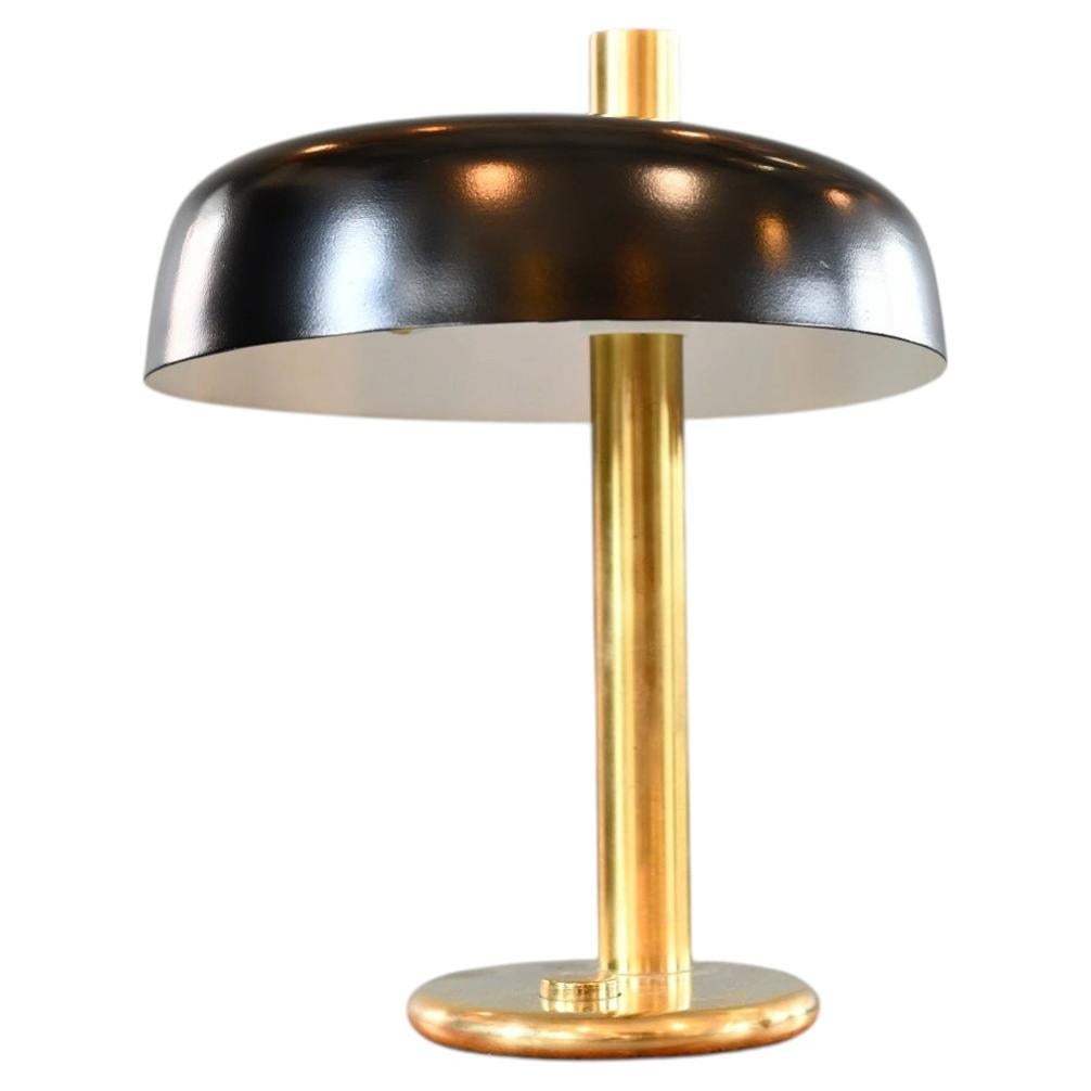 Large Mid Century Table Lamp By Hillebrand Circa 1960s For Sale