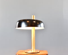 Große Mid-Century-Tischlampe von Hillebrand, ca. 1960er Jahre