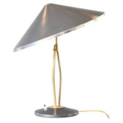 Mid Century Brass Table Lamp By Hala Circa 1950s