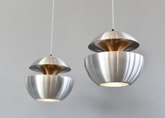 UFO Pendant Lights By Bertrand Balas For Raak Amsterdam Circa 1970s