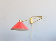 René Mathieu for Lunel Wall Lamp Circa 1950s