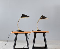 Lampes de table « Cobra » du milieu du siècle, par Cosack, vers les années 1950