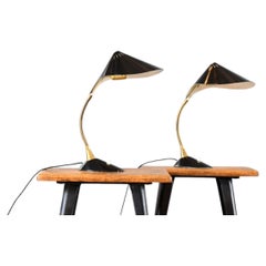 Lampes de table « Cobra » du milieu du siècle, par Cosack, vers les années 1950