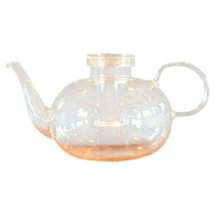 Wilhelm Wagenfeld Bauhaus Glass Tea Pot For Schott And Gen Mainz Circa 1930s