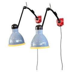 Wall Mounted Articulated Task Lamps By Kandem Circa 1930s