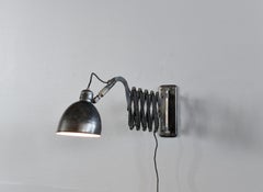 Lámpara «Scissor» de Max Schumacher para Werner Schröder, alrededor de la década de 1930