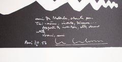 Le Corbusier – Le Modulor, litografia in edizione limitata (n. 333/500)