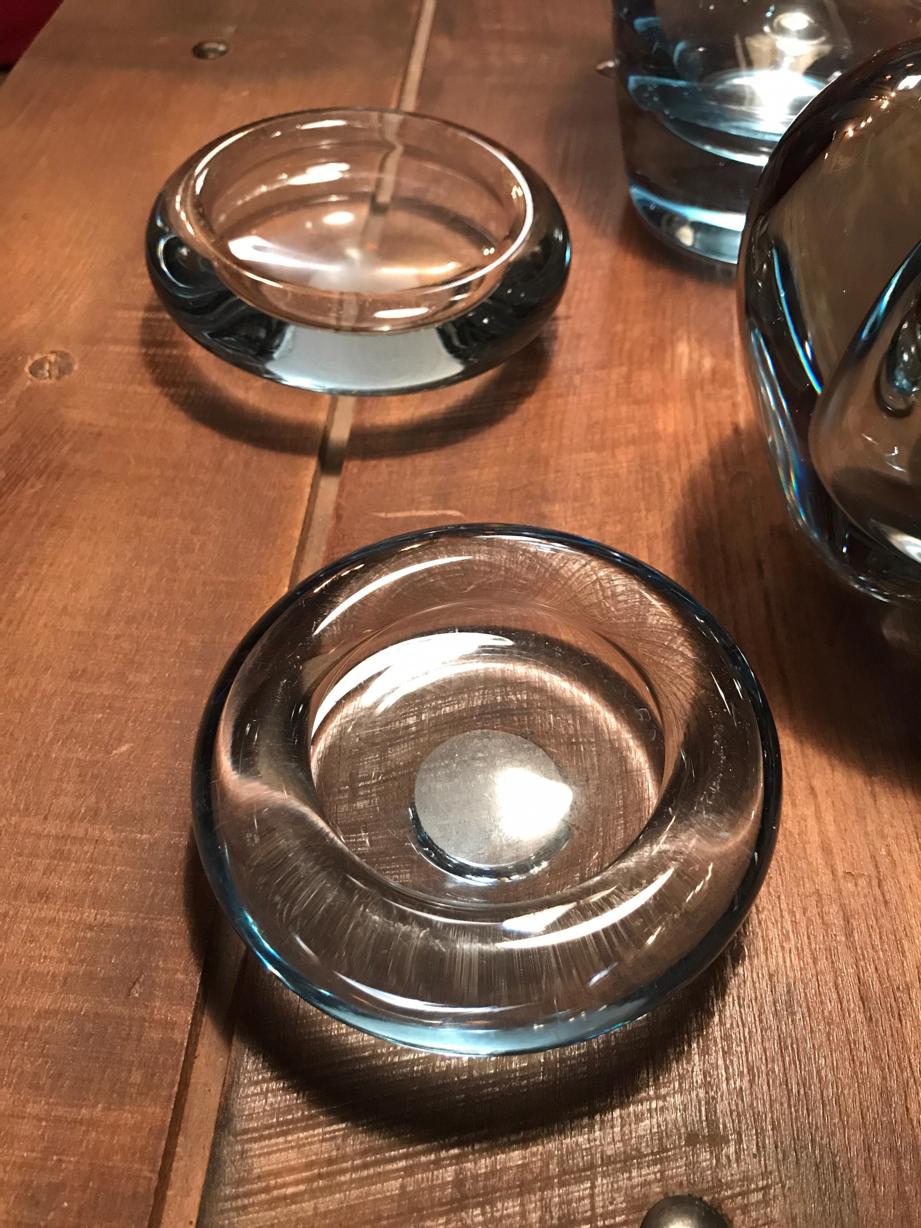 Hand-Crafted Set of Vintage Royal Copenhagen Glass Designed by Per Lütken for Holmegaard