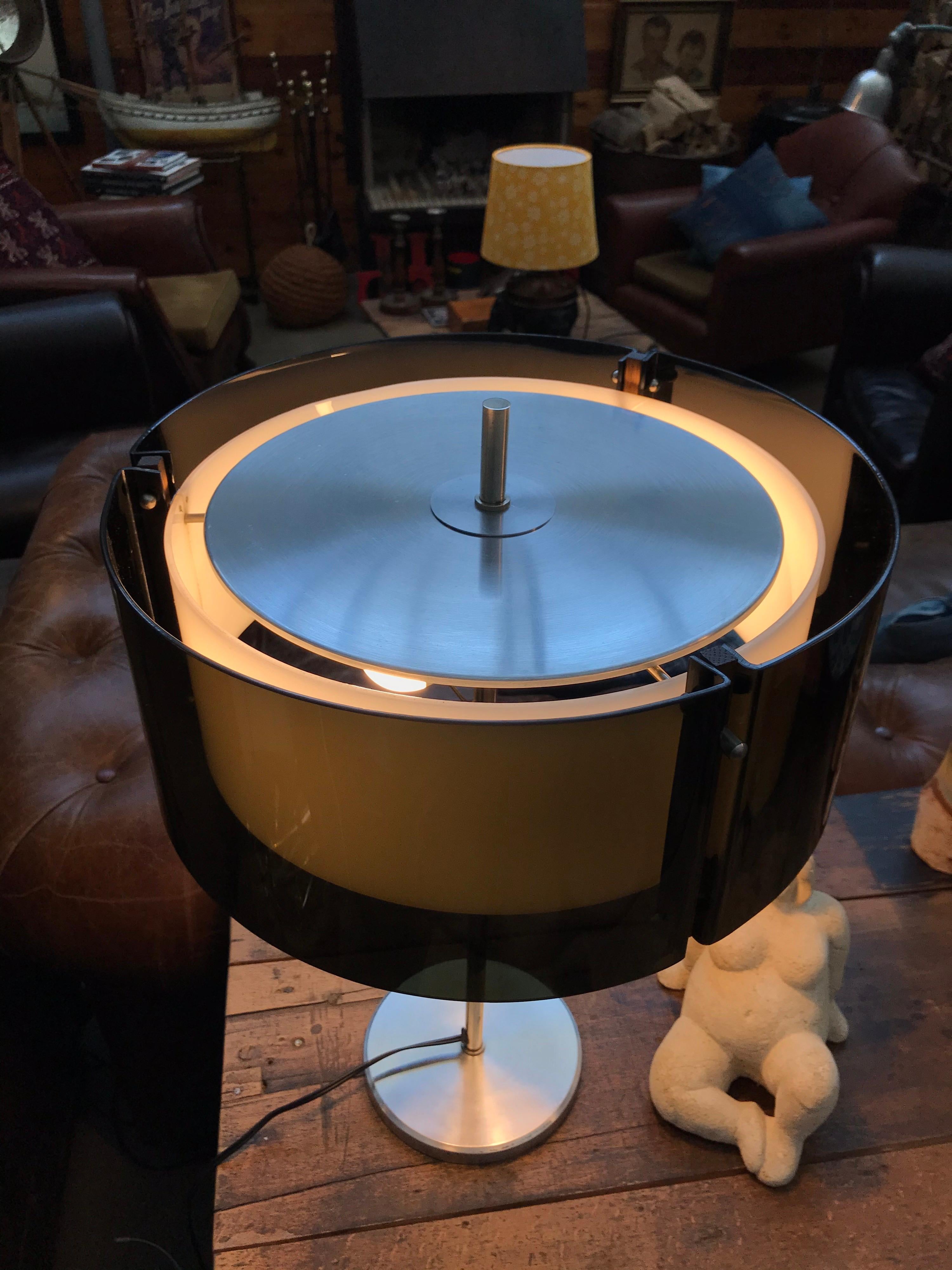 Stylish Mid-Century Modern Danish Table Lamp designed By Kemp & Lauritzen 10