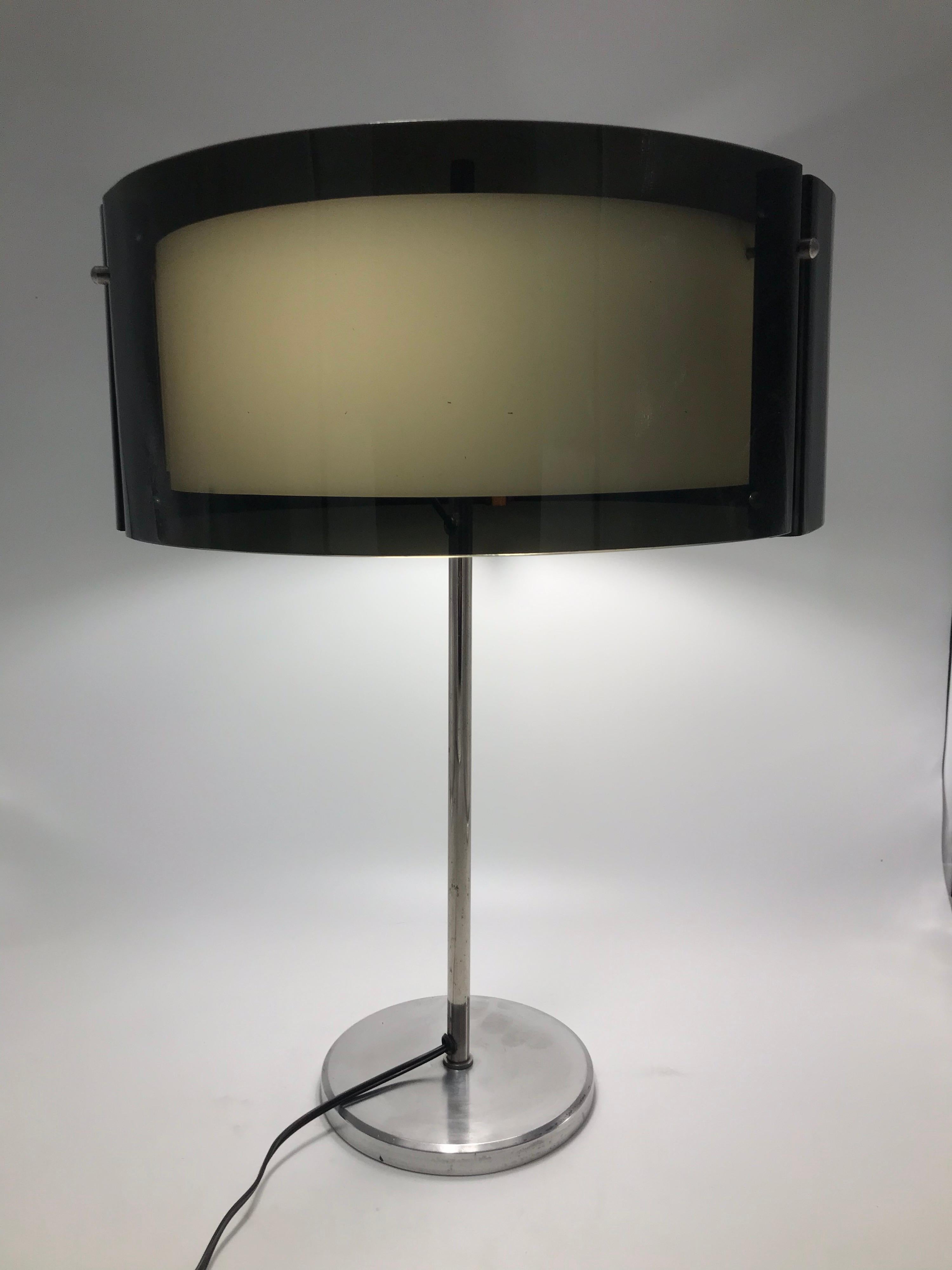Stylish Mid-Century Modern Danish Table Lamp designed By Kemp & Lauritzen 5