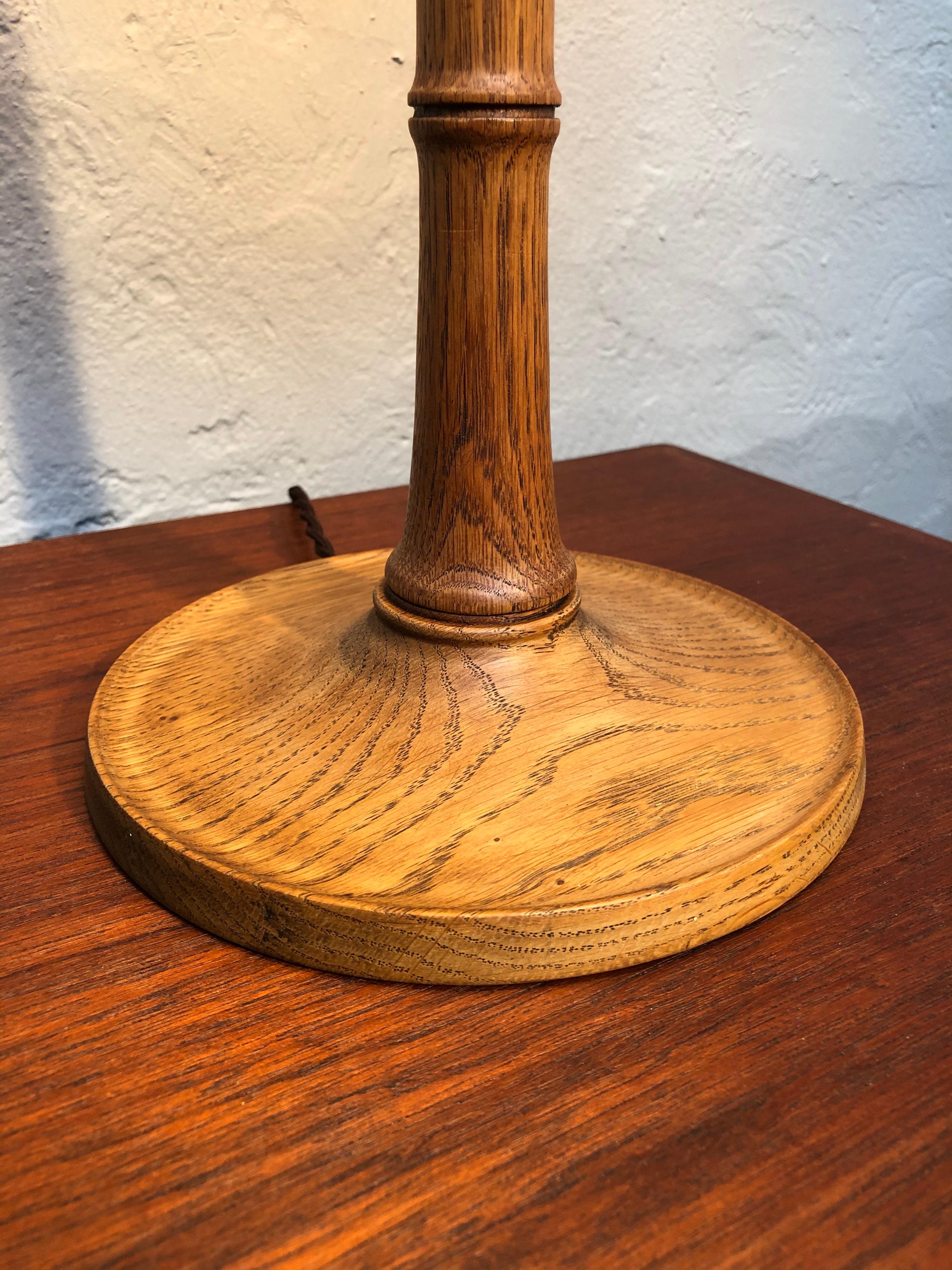 Hand-Crafted Iconic Danish Esben Klint Table Lamp Model 301 in Solid Teak