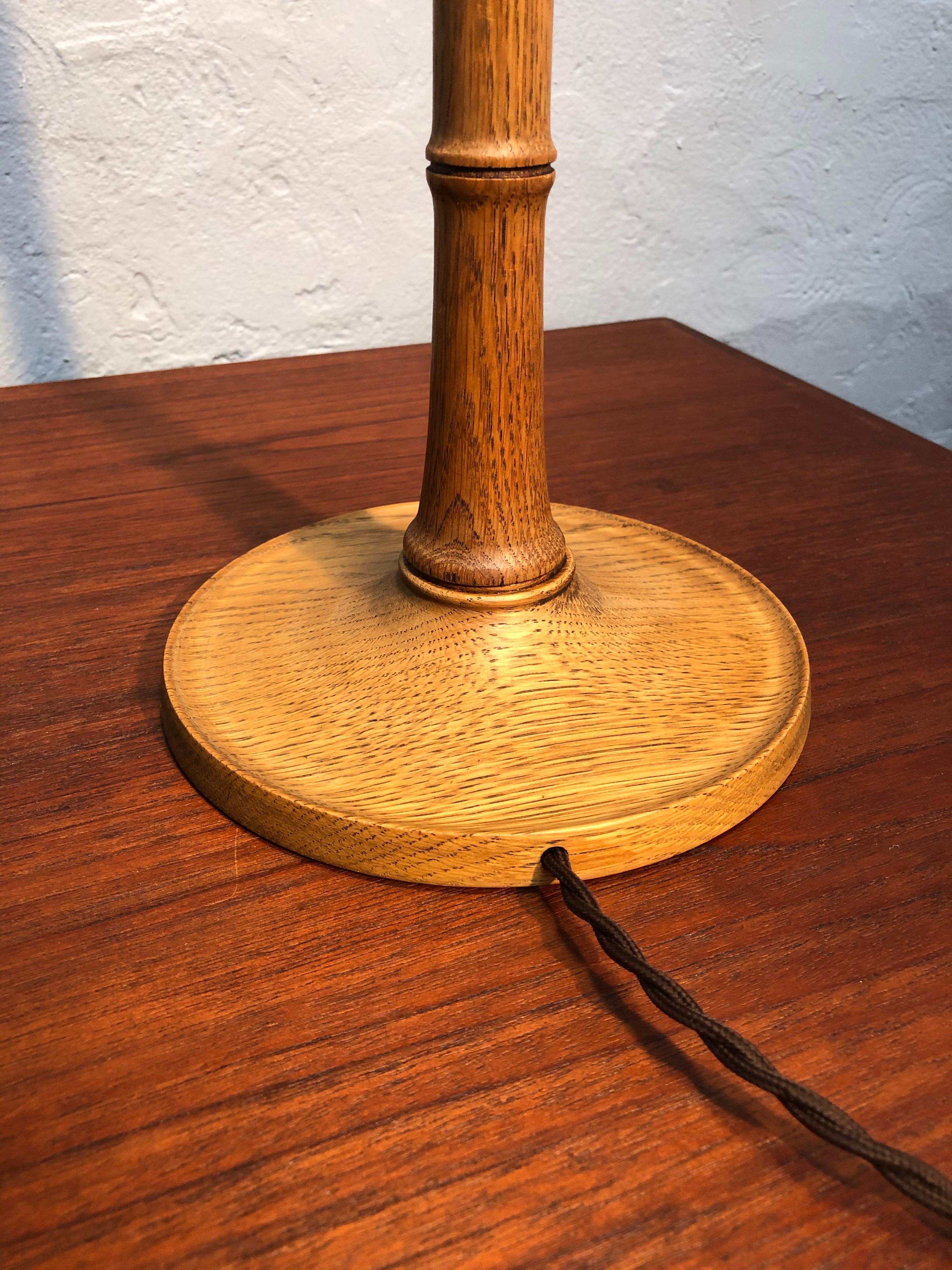 Iconic Danish Esben Klint Table Lamp Model 301 in Solid Teak 1