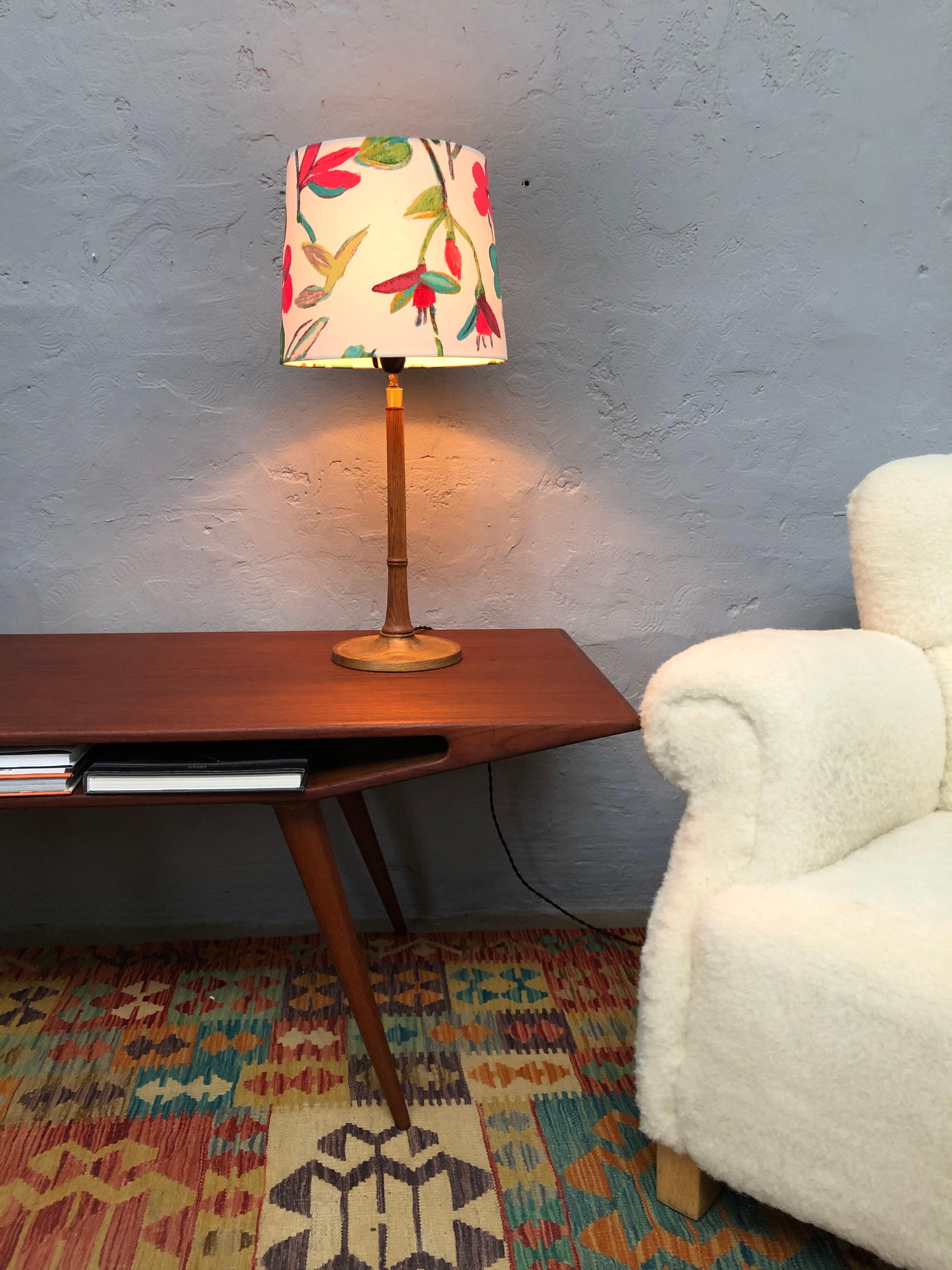 Iconic Danish Esben Klint Table Lamp Model 301 in Solid Teak 3