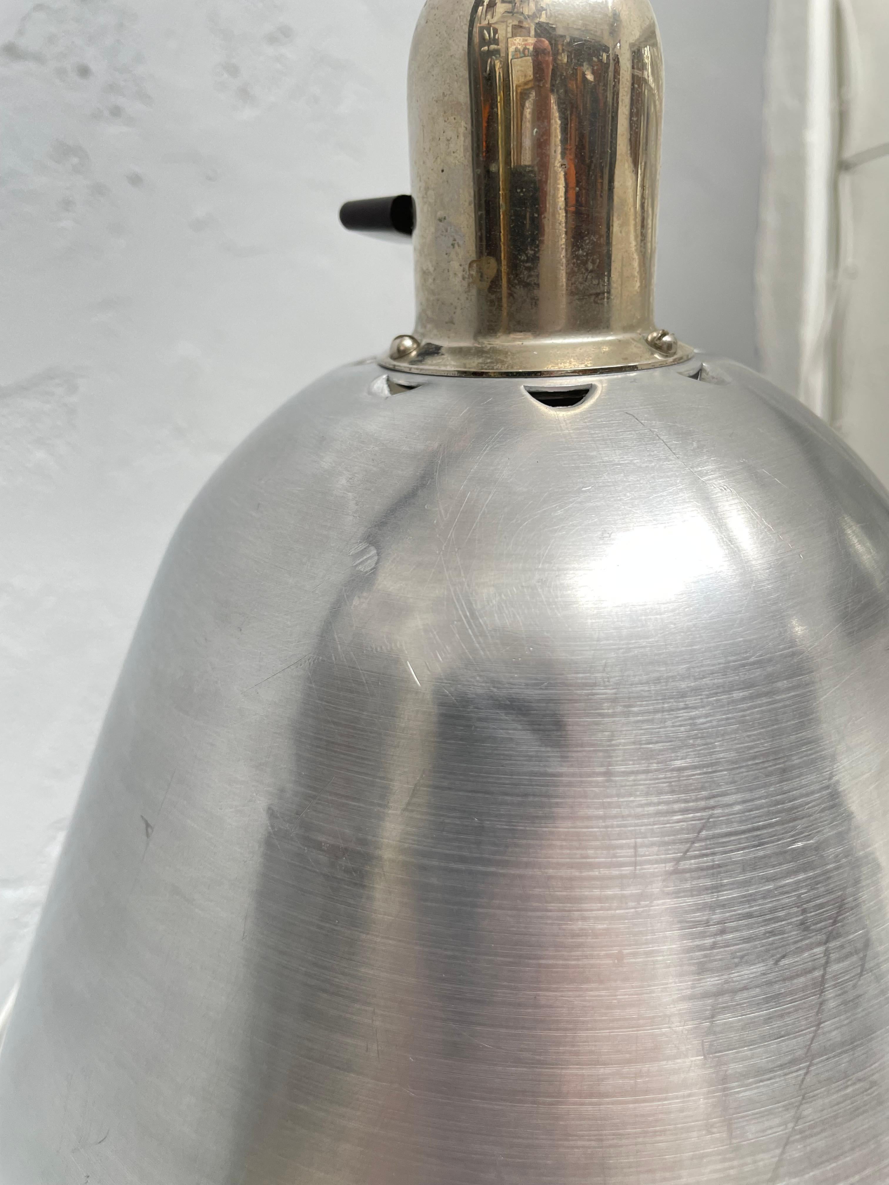 Triplex Industrial Lamp Designed by Johan Petter Johanson in the 1950s For Sale 7