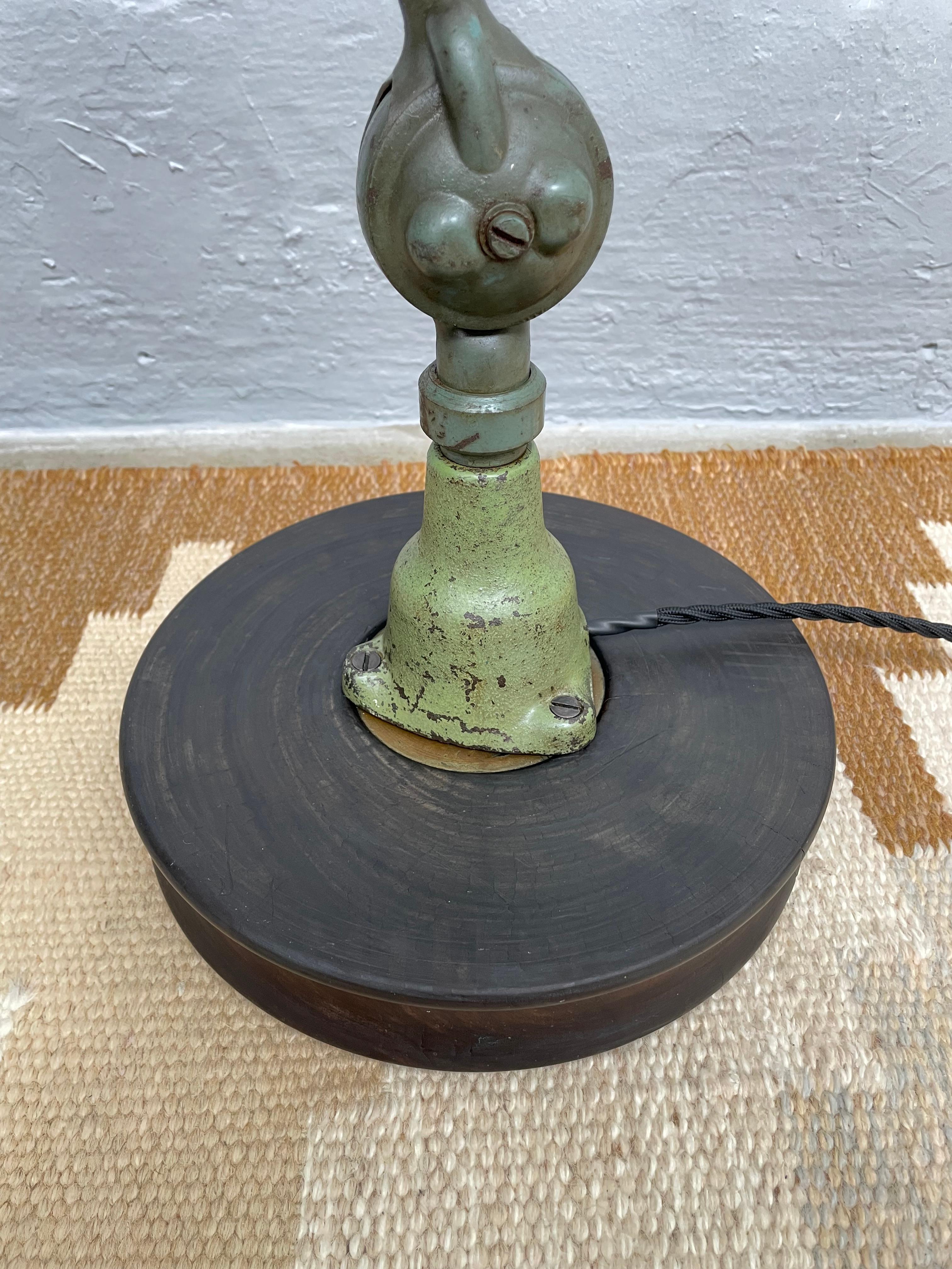 Swedish Triplex Industrial Lamp Designed by Johan Petter Johanson in the 1950s For Sale
