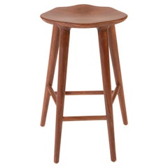 Tam Counter Stool 4 Legs, Tzalam Wood