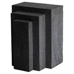 Coa Side Table Volcanic Stone