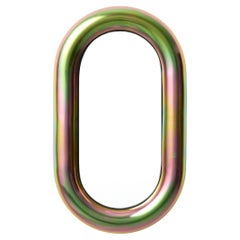 Espejo de zinc Curva