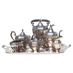 Fine Gorham Sterling Silver Tea and Coffee Service